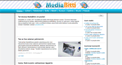 Desktop Screenshot of mediabitti.com
