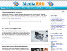 Tablet Screenshot of mediabitti.com